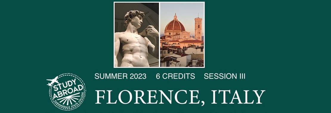 Florence Italy 6 Credits Session III