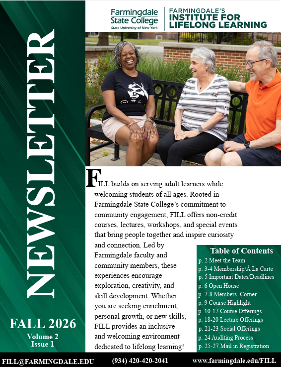 Newsletter Fall 2026